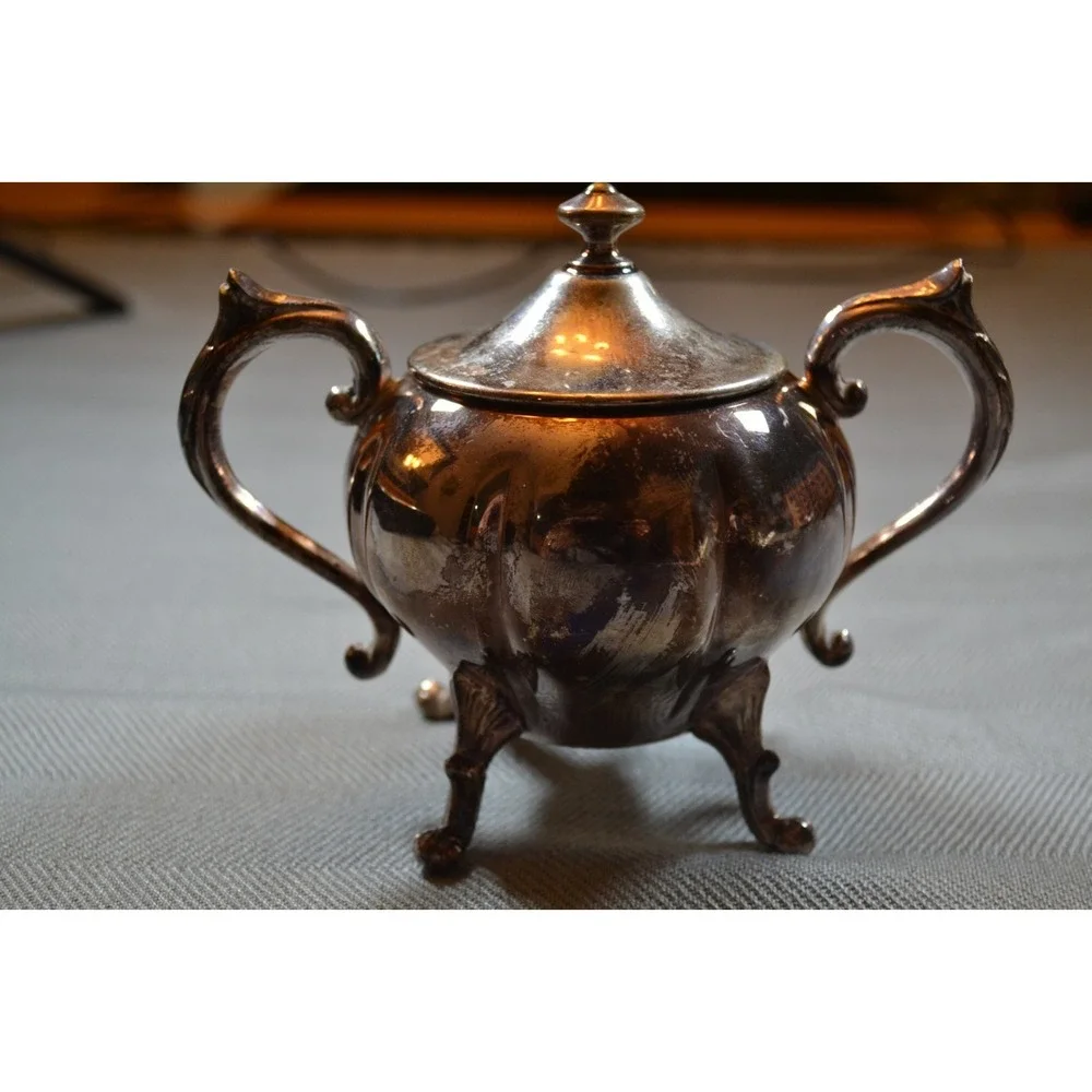 Sheridan Silver Plated Sugar Bowl